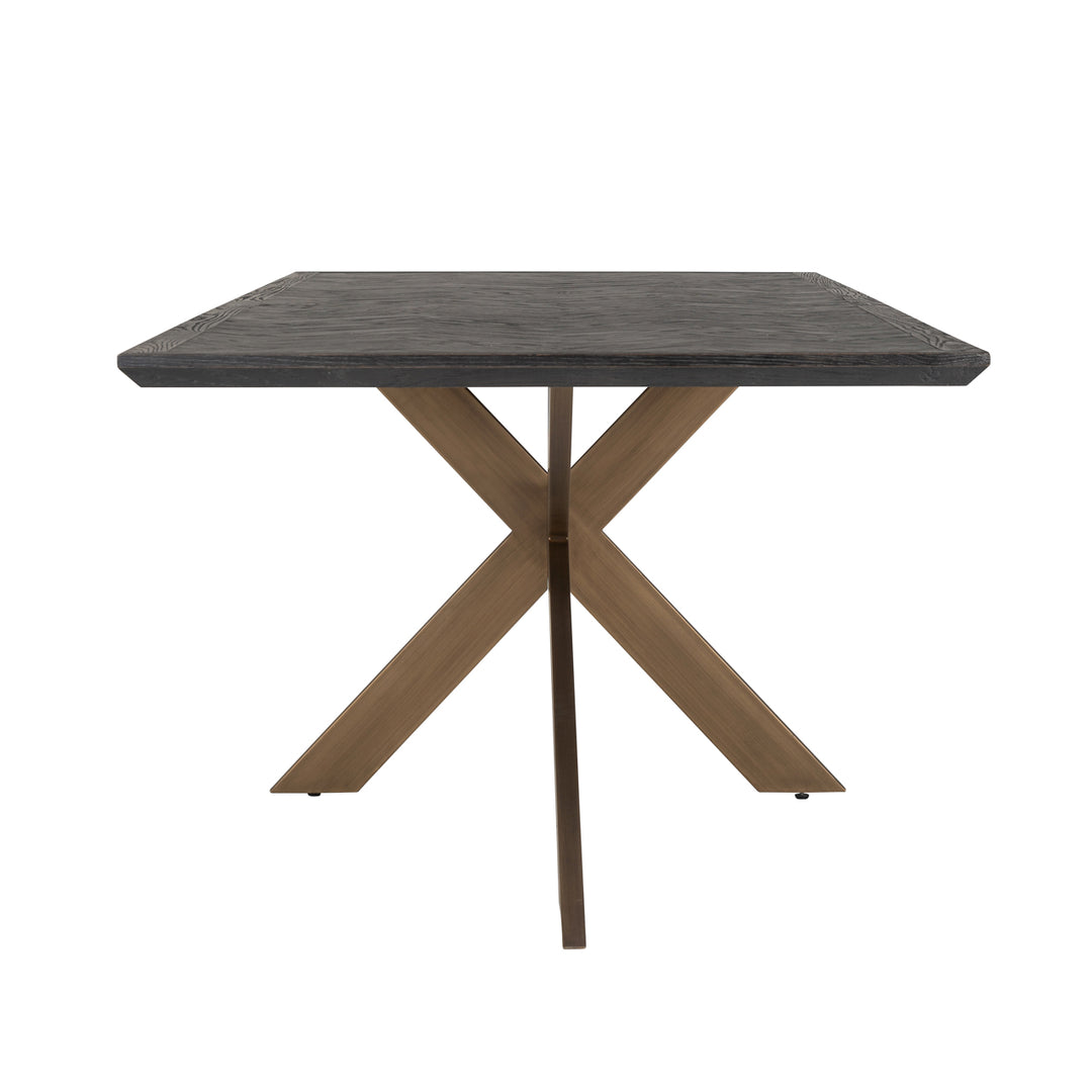 Eettafel Blackbone Brass black rustic 260