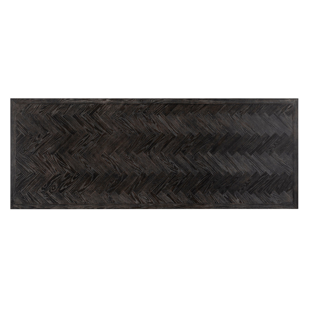 Eettafel Blackbone Brass black rustic 260