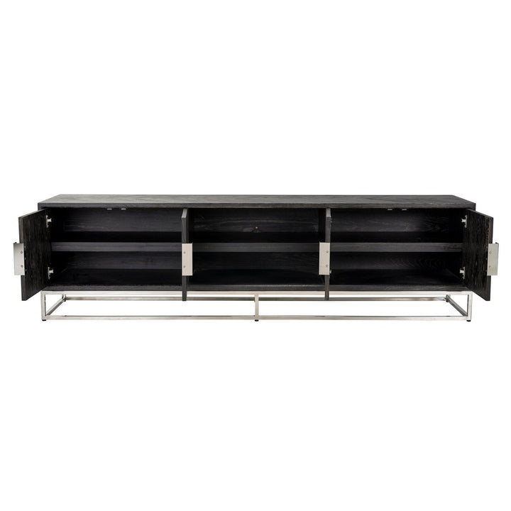 TV-meubel Blackbone Silver black rustic 220
