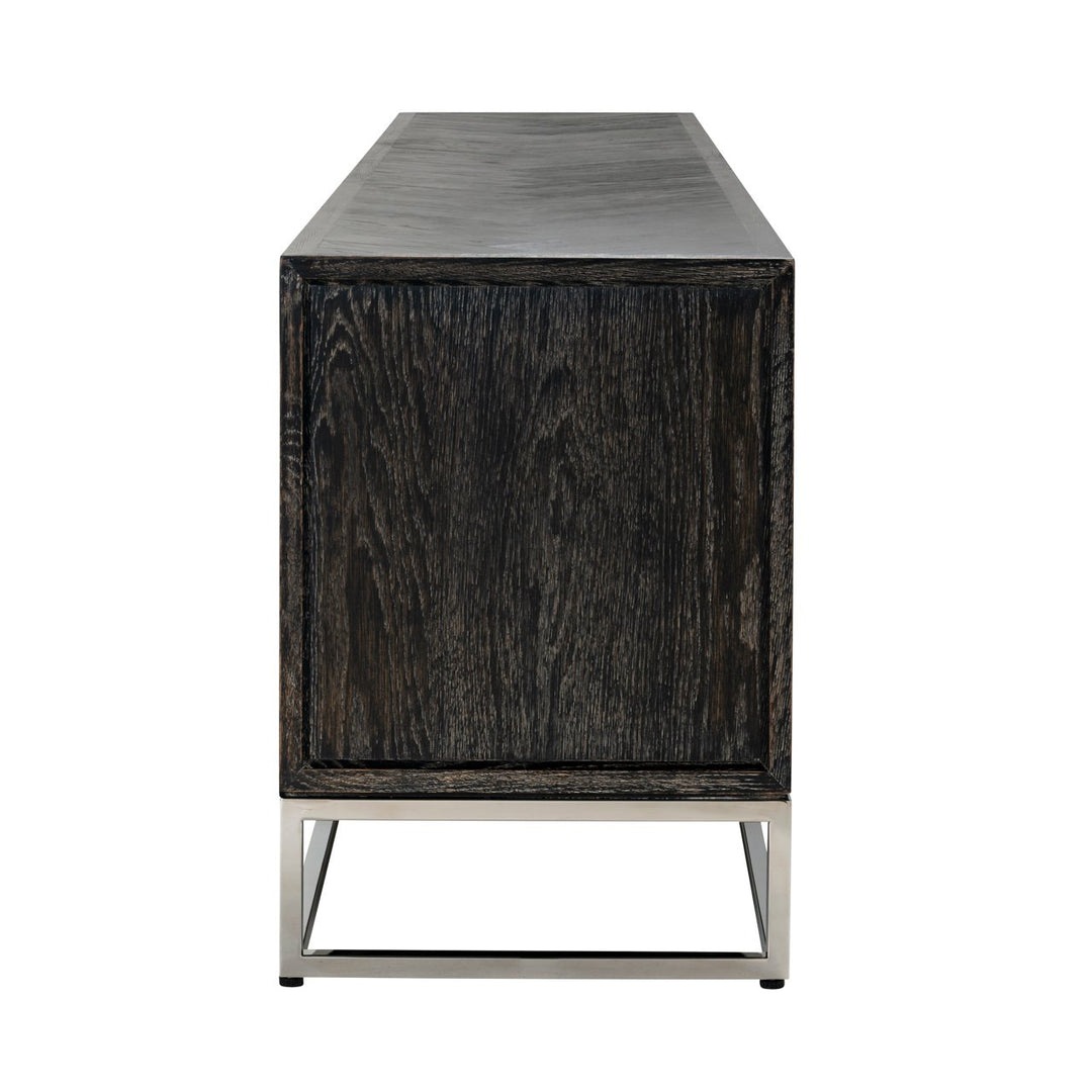 TV-meubel Blackbone Silver black rustic 220
