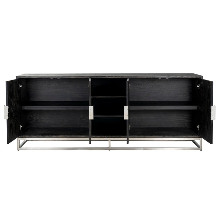 Dressoir Blackbone Silver black rustic