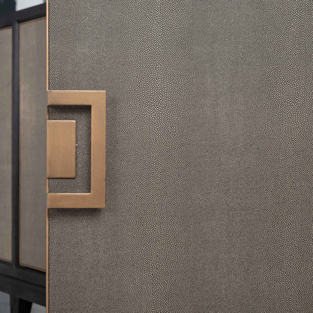 Dressoir Bloomville brass shagreen