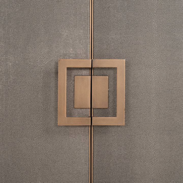 Dressoir Bloomville brass shagreen