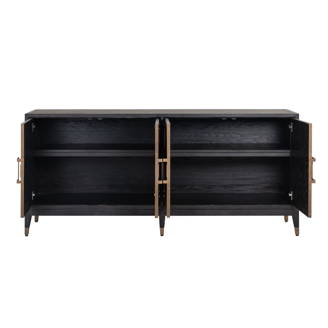 Dressoir Bloomville brass shagreen