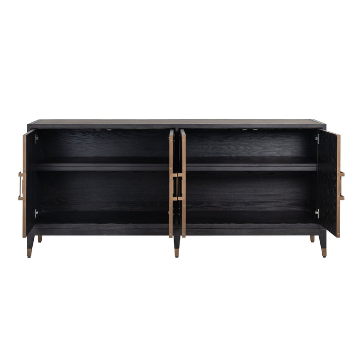 Dressoir Bloomville brass shagreen