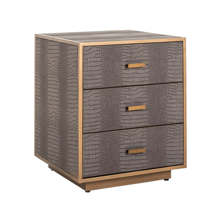 Nachtkastje Classio brushed gold