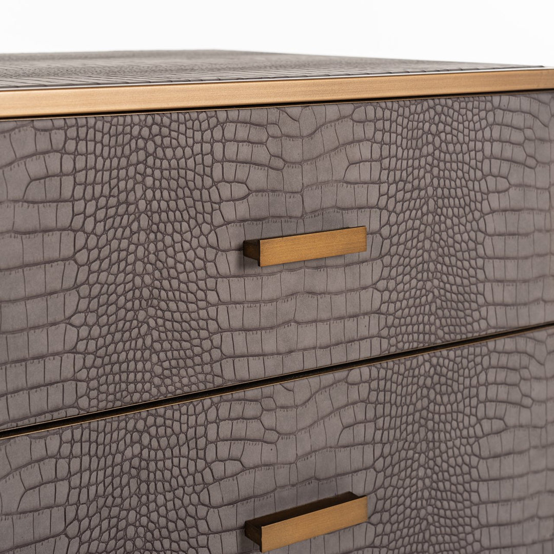 Nachtkastje Classio brushed gold