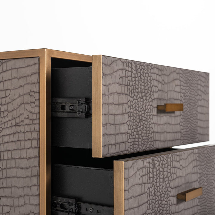 Nachtkastje Classio brushed gold