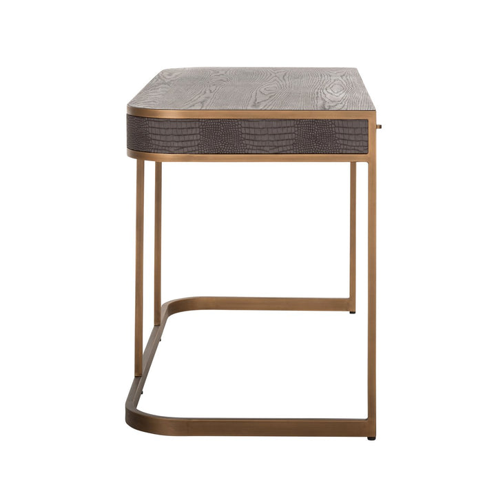 Bureau Classio brushed gold