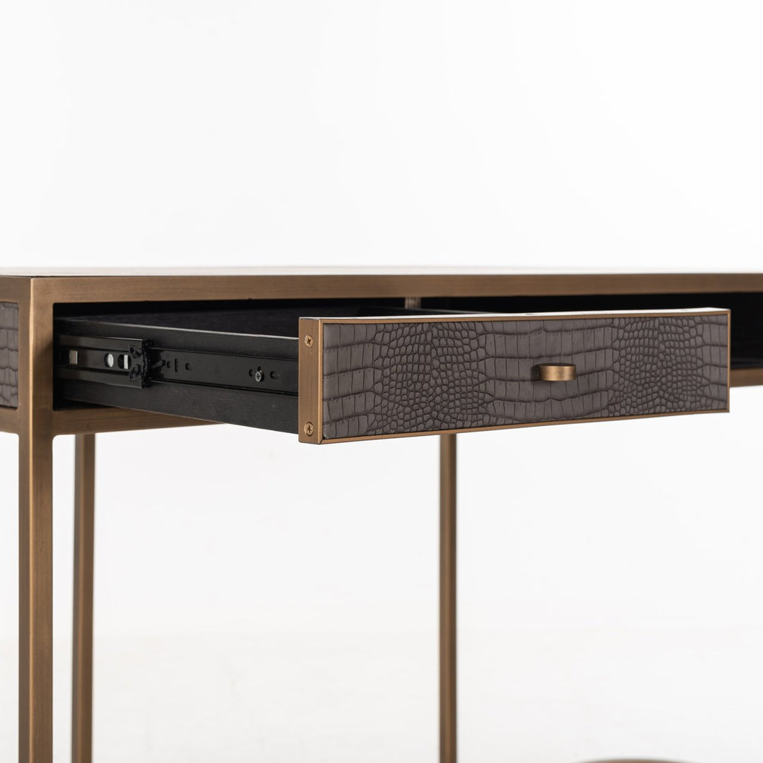 Bureau Classio brushed gold