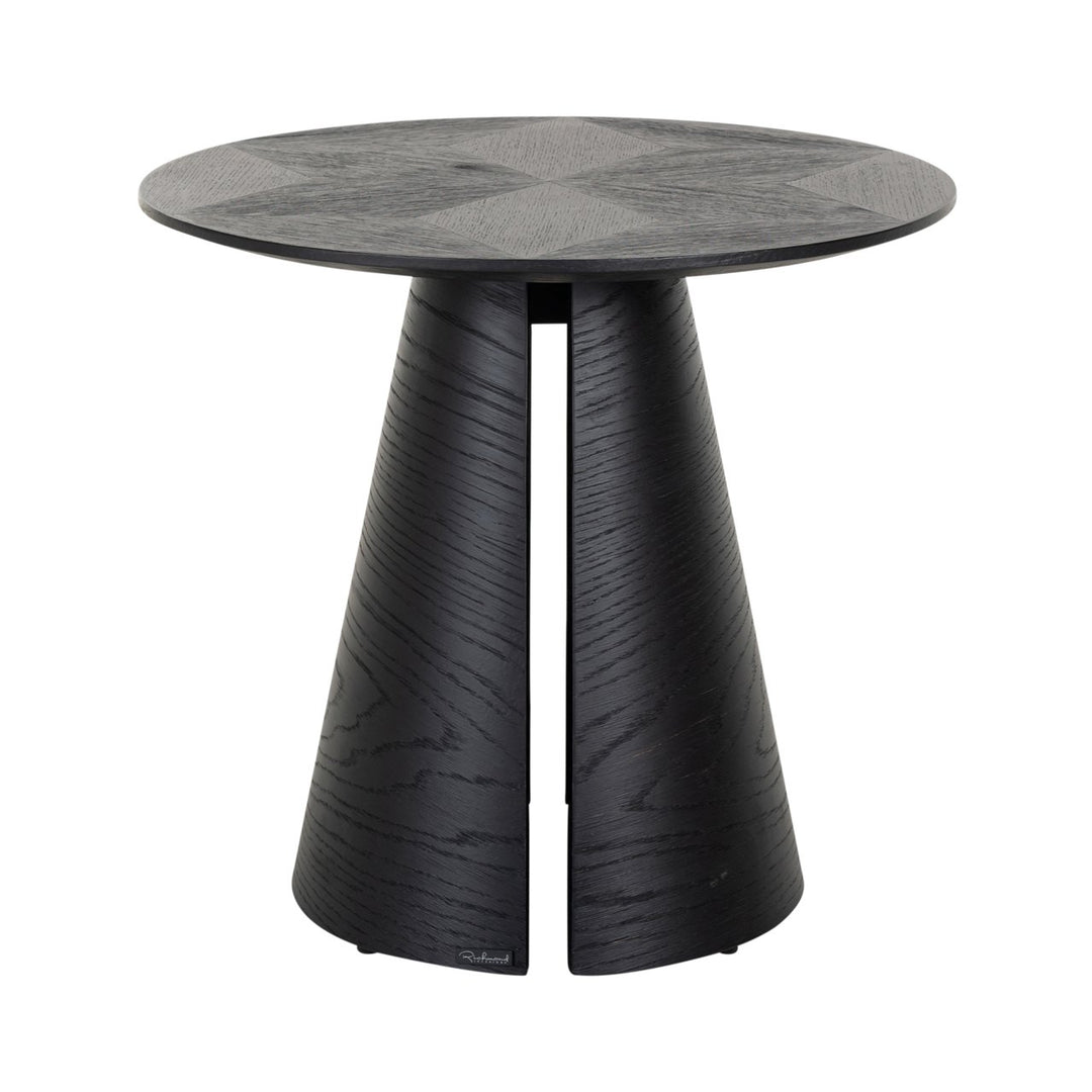 Bijzettafel Blax black 58Ø