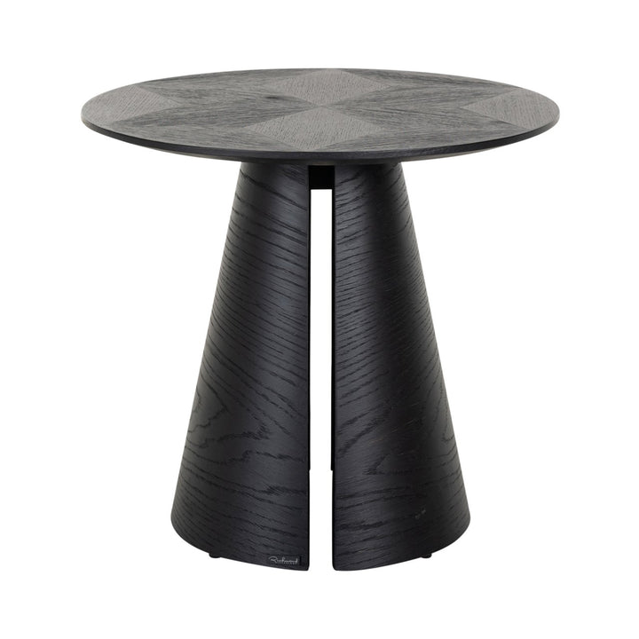 Bijzettafel Blax black 58Ø