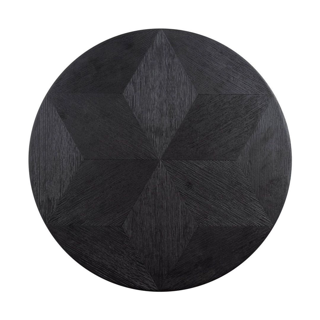 Bijzettafel Blax black 58Ø