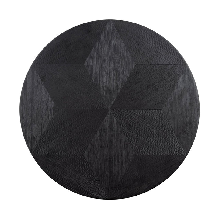 Bijzettafel Blax black 58Ø