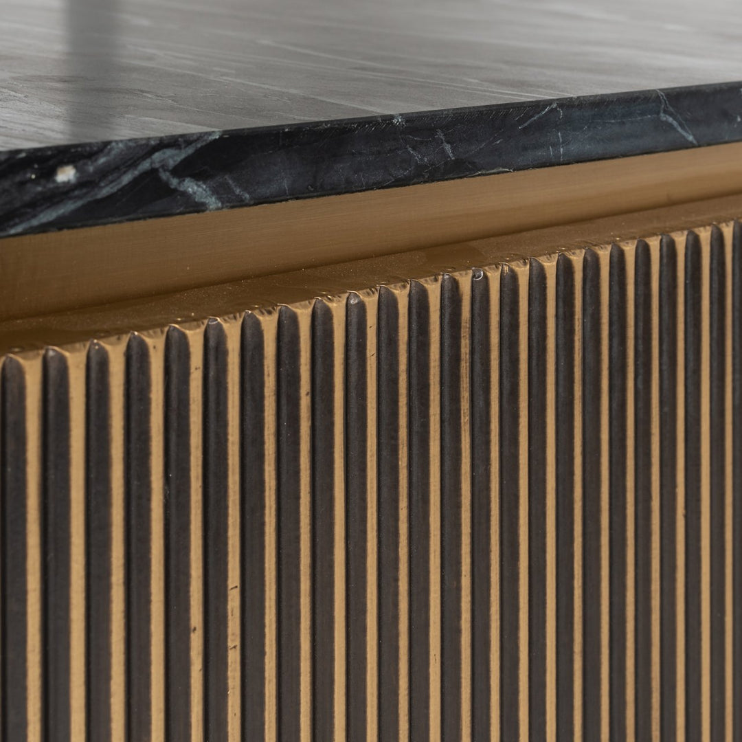 TV-meubel Ironville gold 2-doors