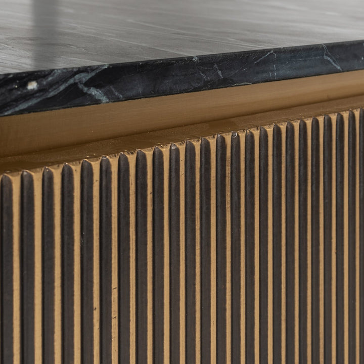 TV-meubel Ironville gold 2-doors