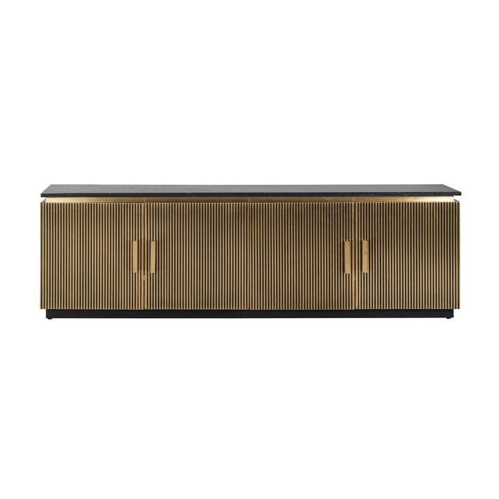 TV-meubel Ironville gold 4-doors