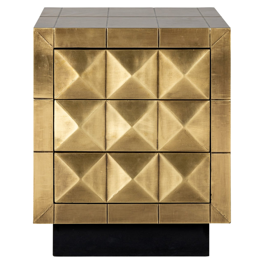 Nachtkastje Collada brushed gold