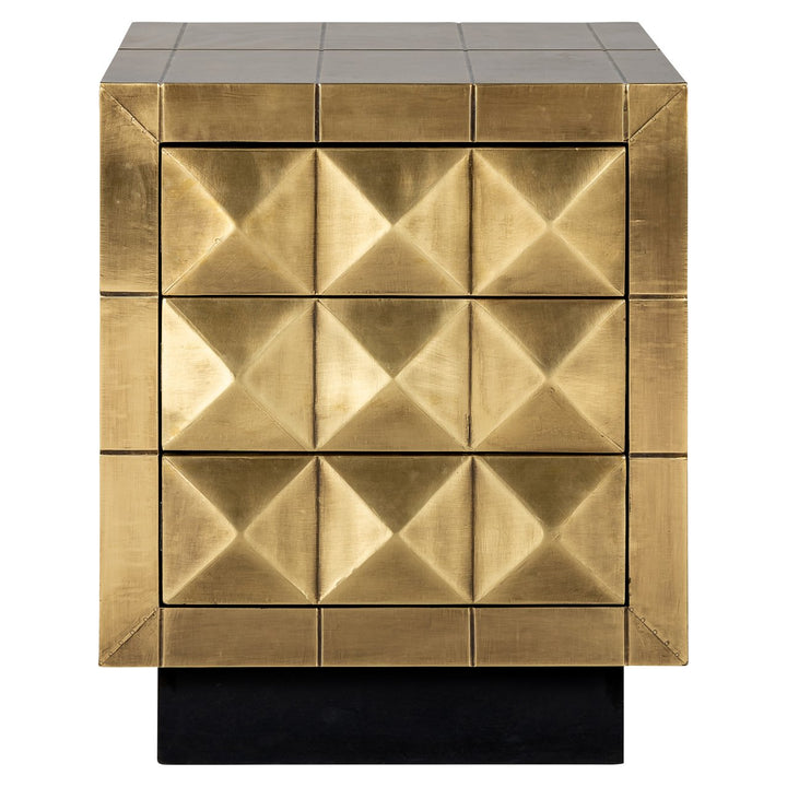 Nachtkastje Collada brushed gold