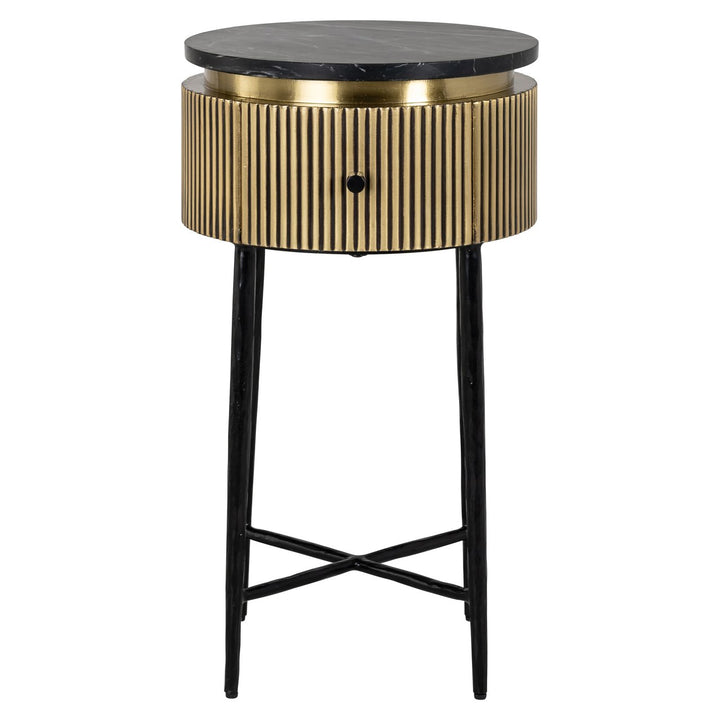 Bijzettafel Ironville gold