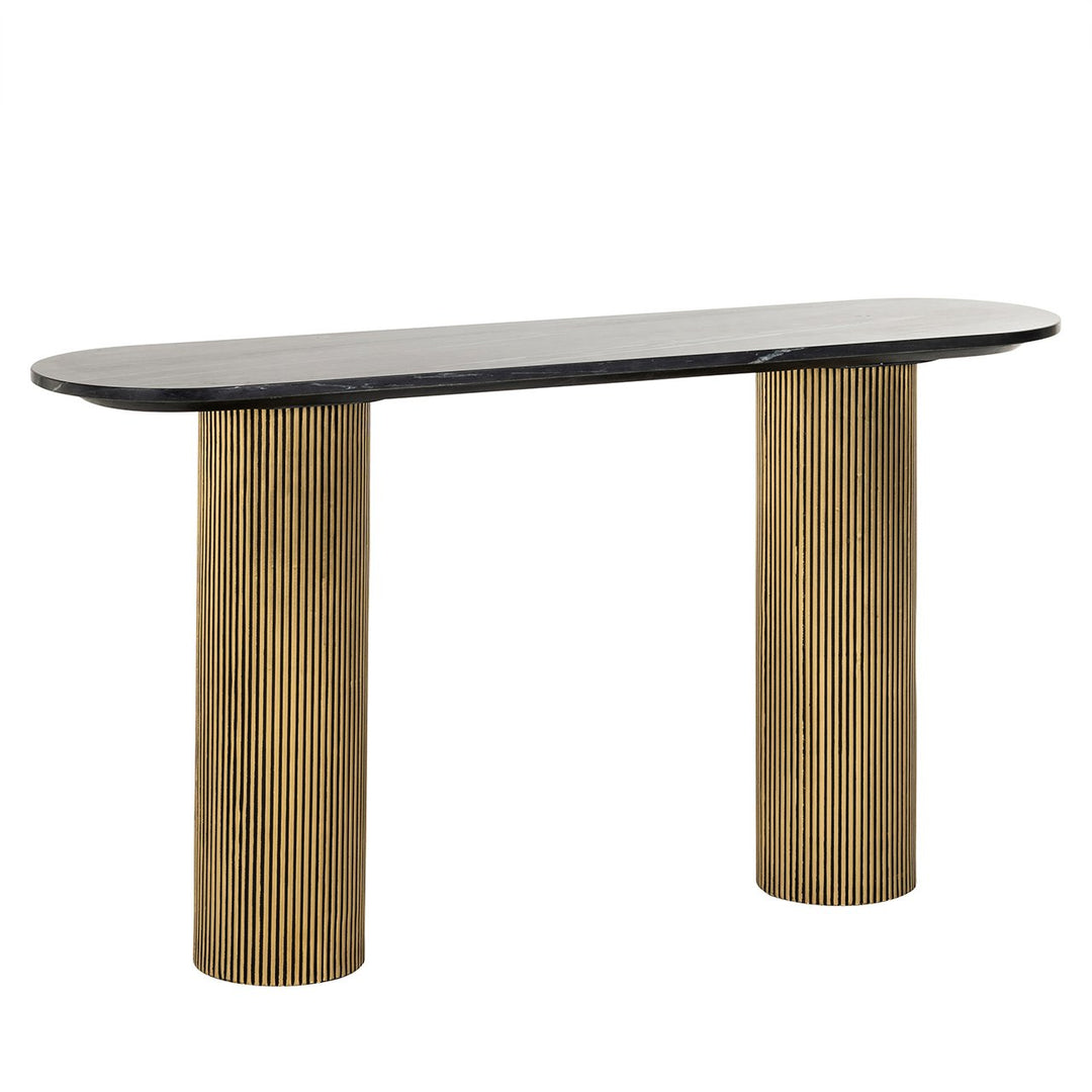 Console Dayton black/gold