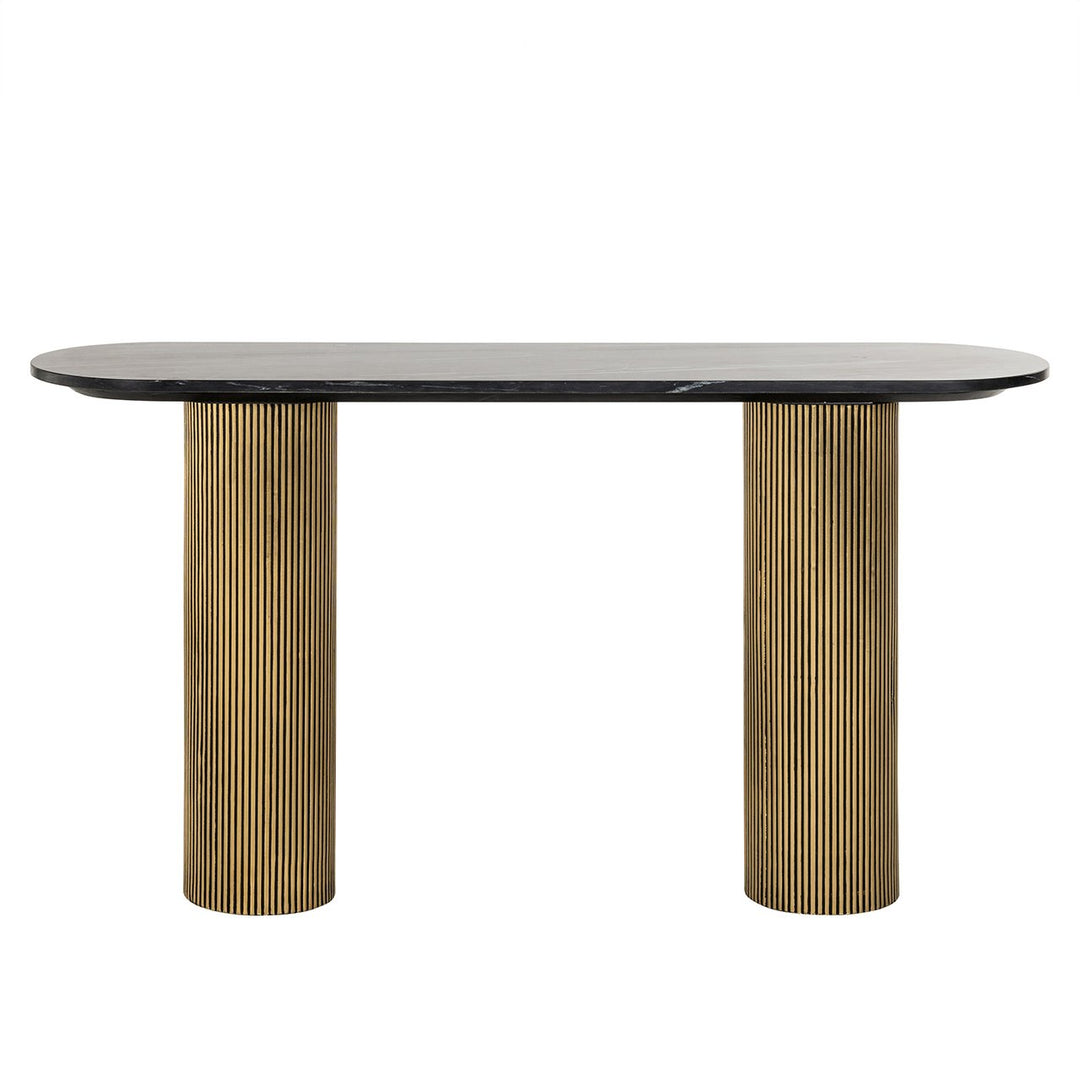 Console Dayton black/gold