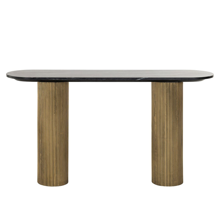 Console Dayton black/gold