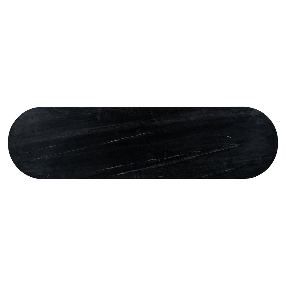 Console Dayton black/gold
