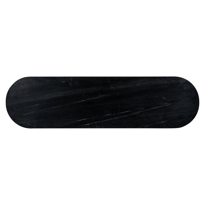 Console Dayton black/gold