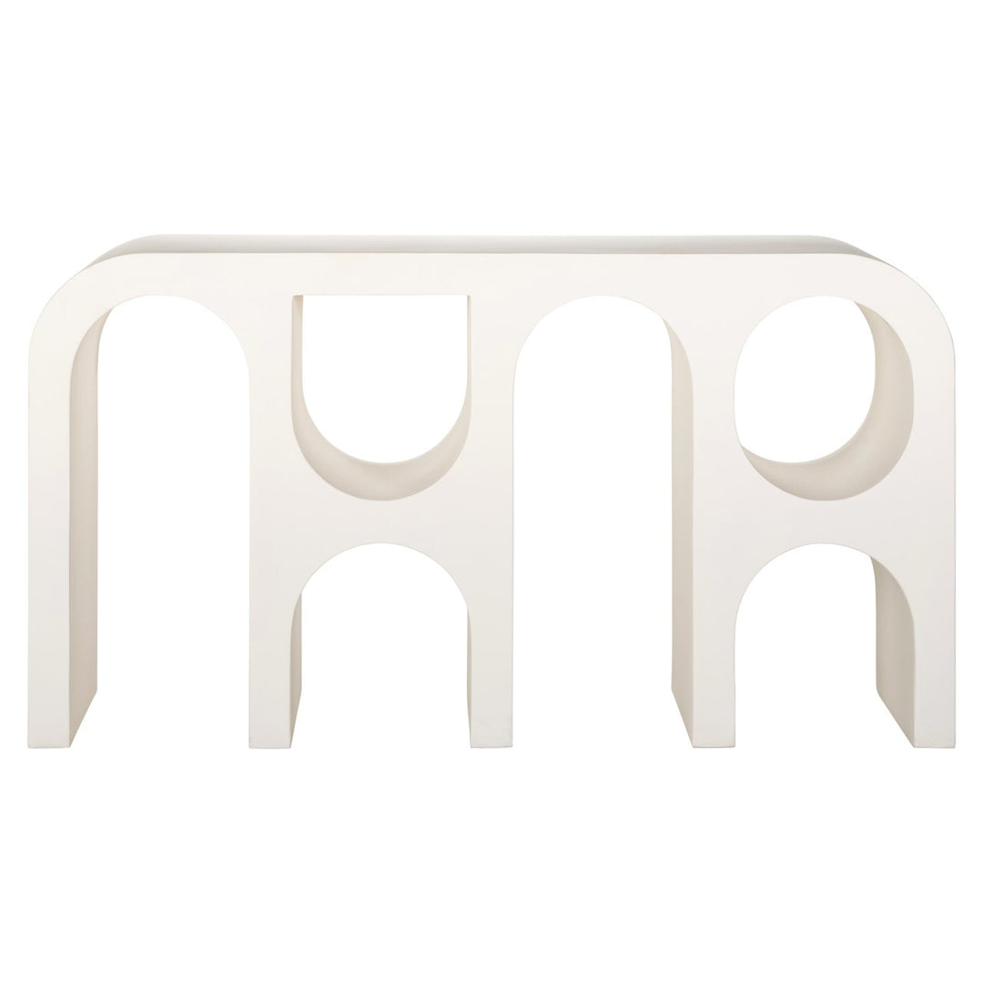 Console Bloomstone white 150