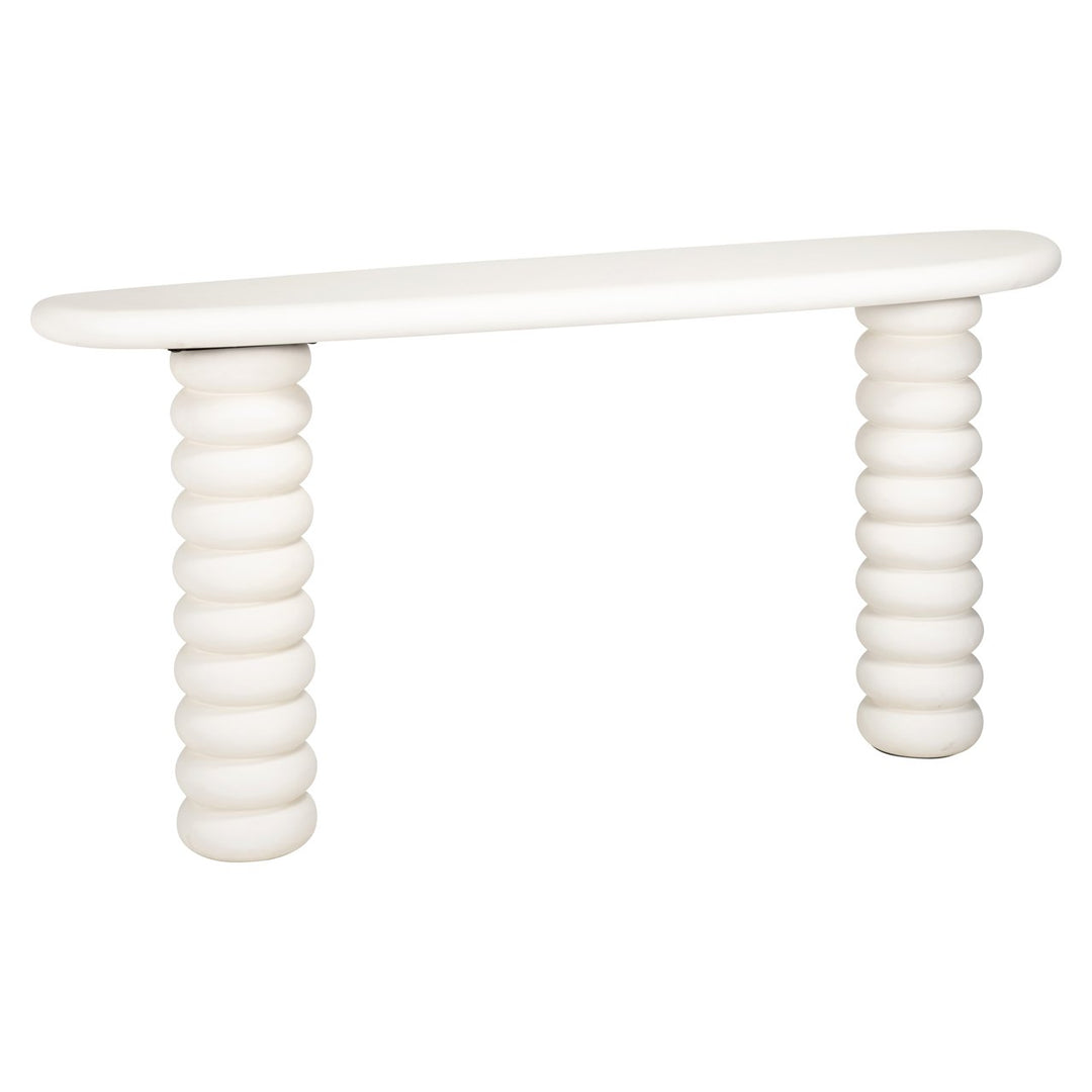 Console Bloomstone white 170