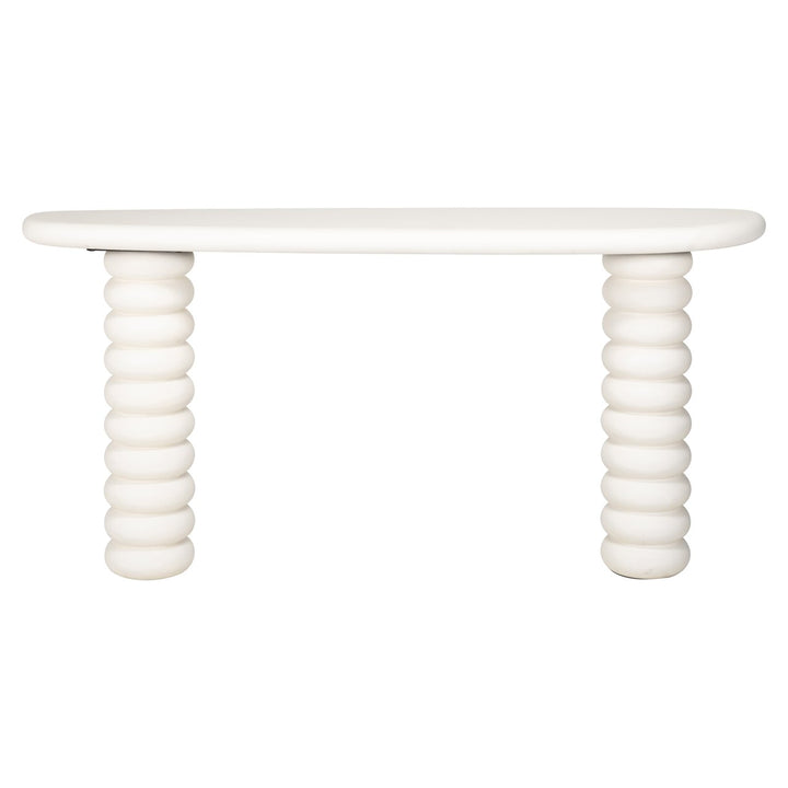 Console Bloomstone white 170