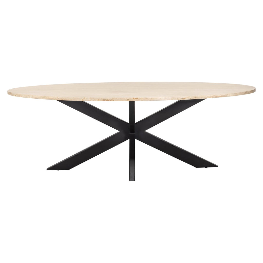 Eettafel Avalon bronze oval 230
