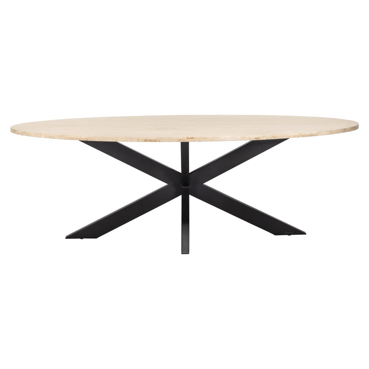 Eettafel Avalon bronze oval 230