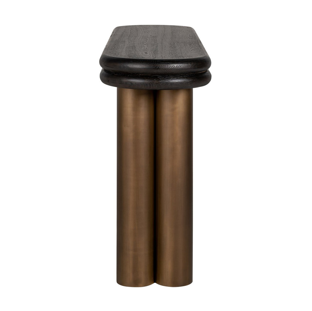 Console Macaron black rustic