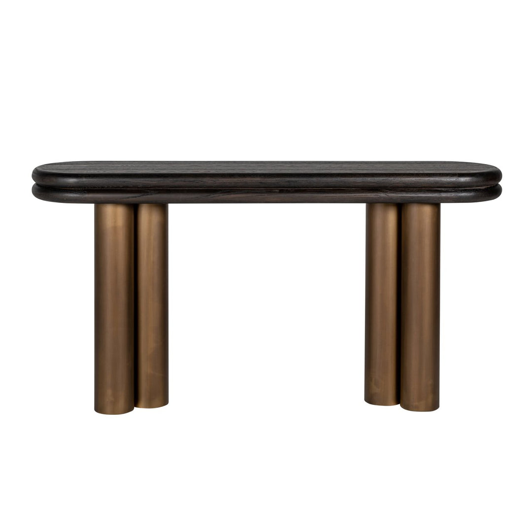 Console Macaron black rustic