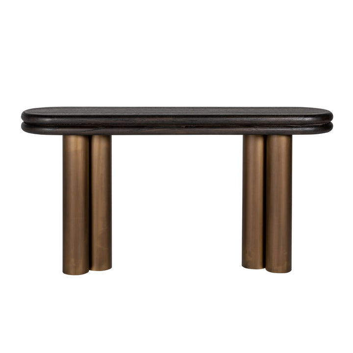 Console Macaron black rustic
