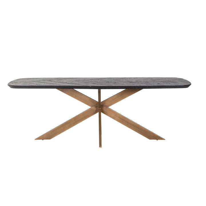 Eettafel Hayley dark coffee 230