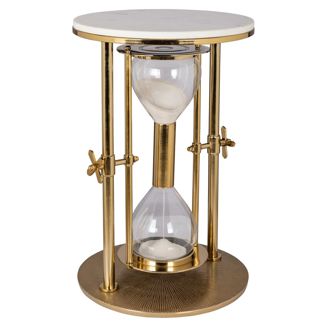 Bijzettafel Tempus gold