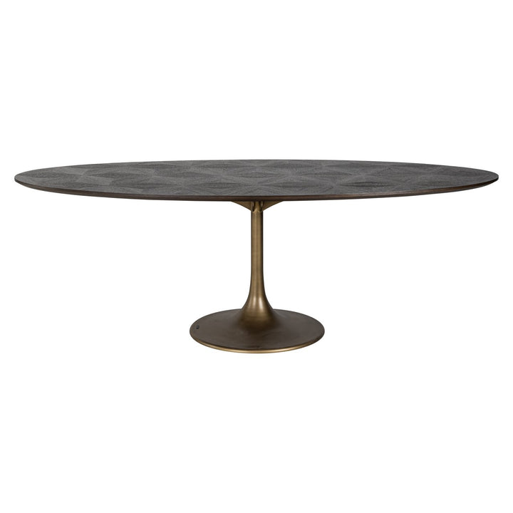 Eettafel Luxor brown oval 230