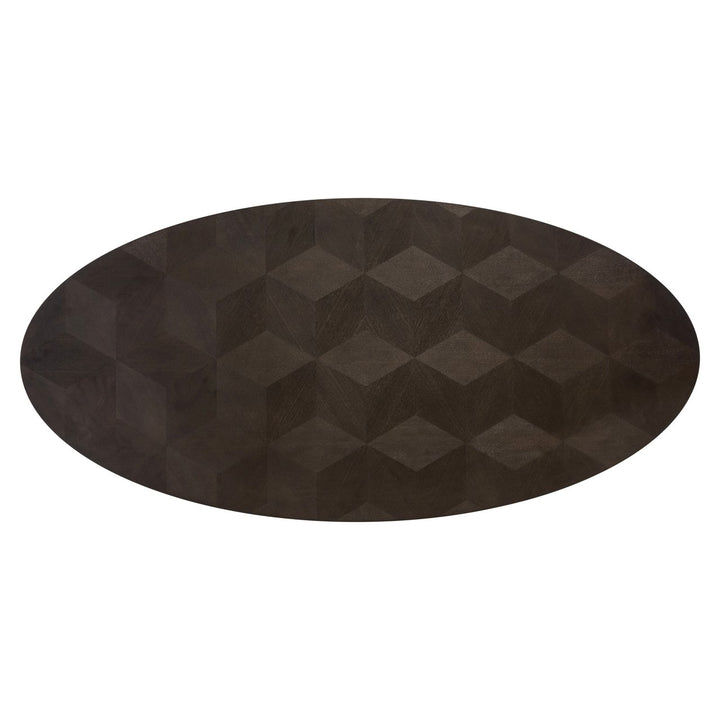 Eettafel Luxor brown oval 230