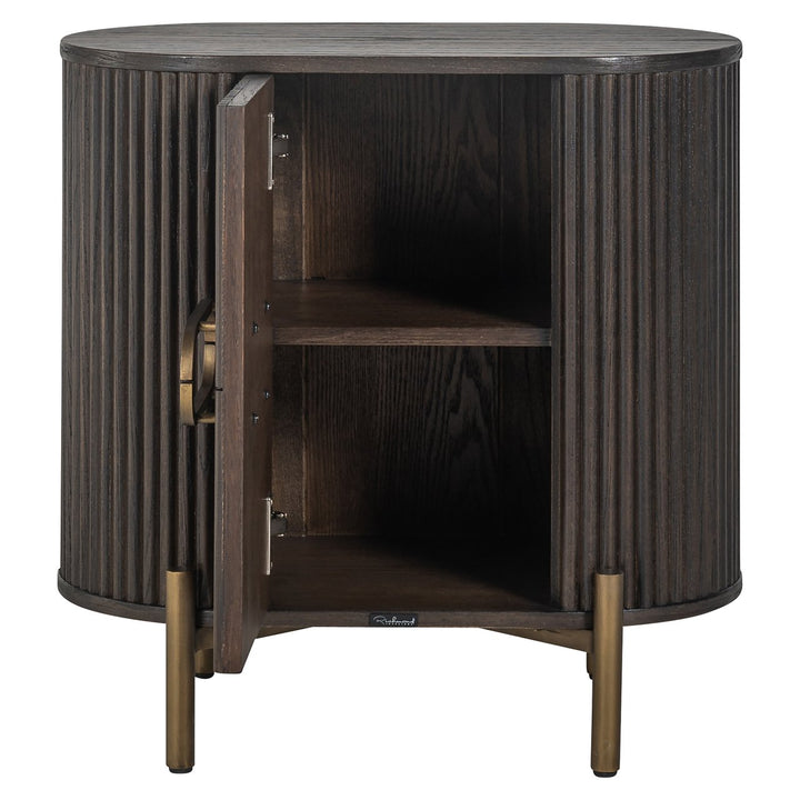 Nachtkastje Luxor brown