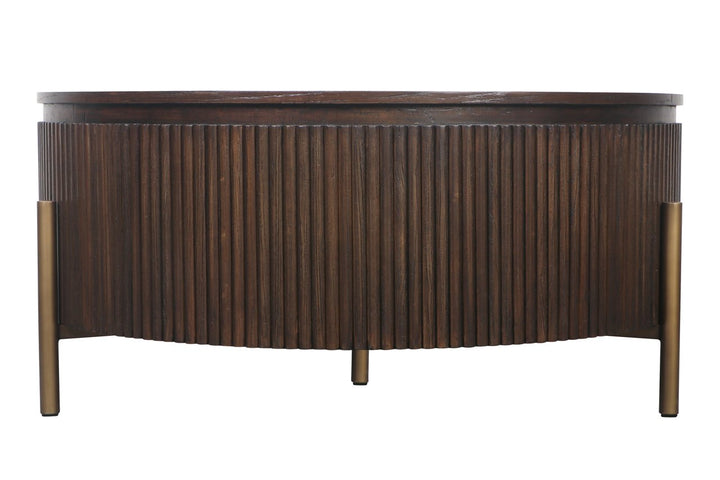 Salontafel Luxor brown 95Ø