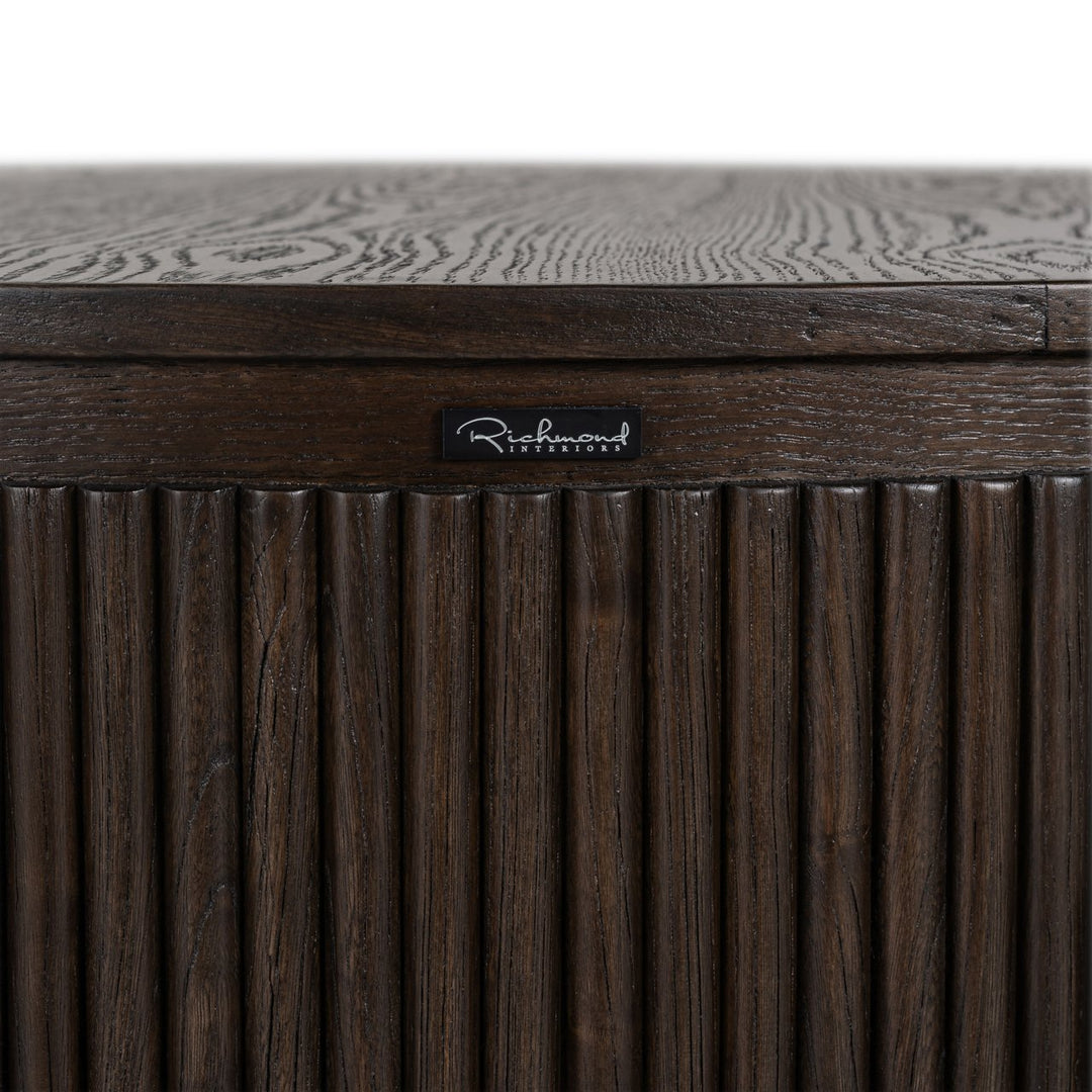 Salontafel Luxor brown 95Ø