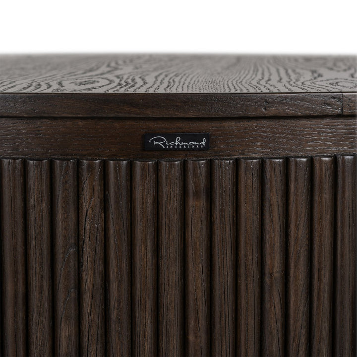 Salontafel Luxor brown 95Ø