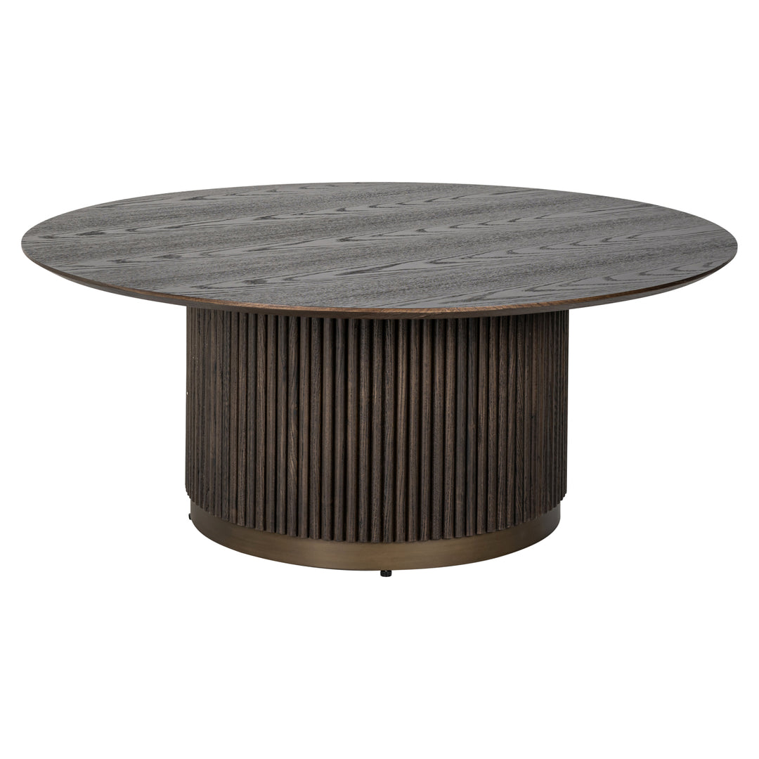 Salontafel Luxor brown 100Ø