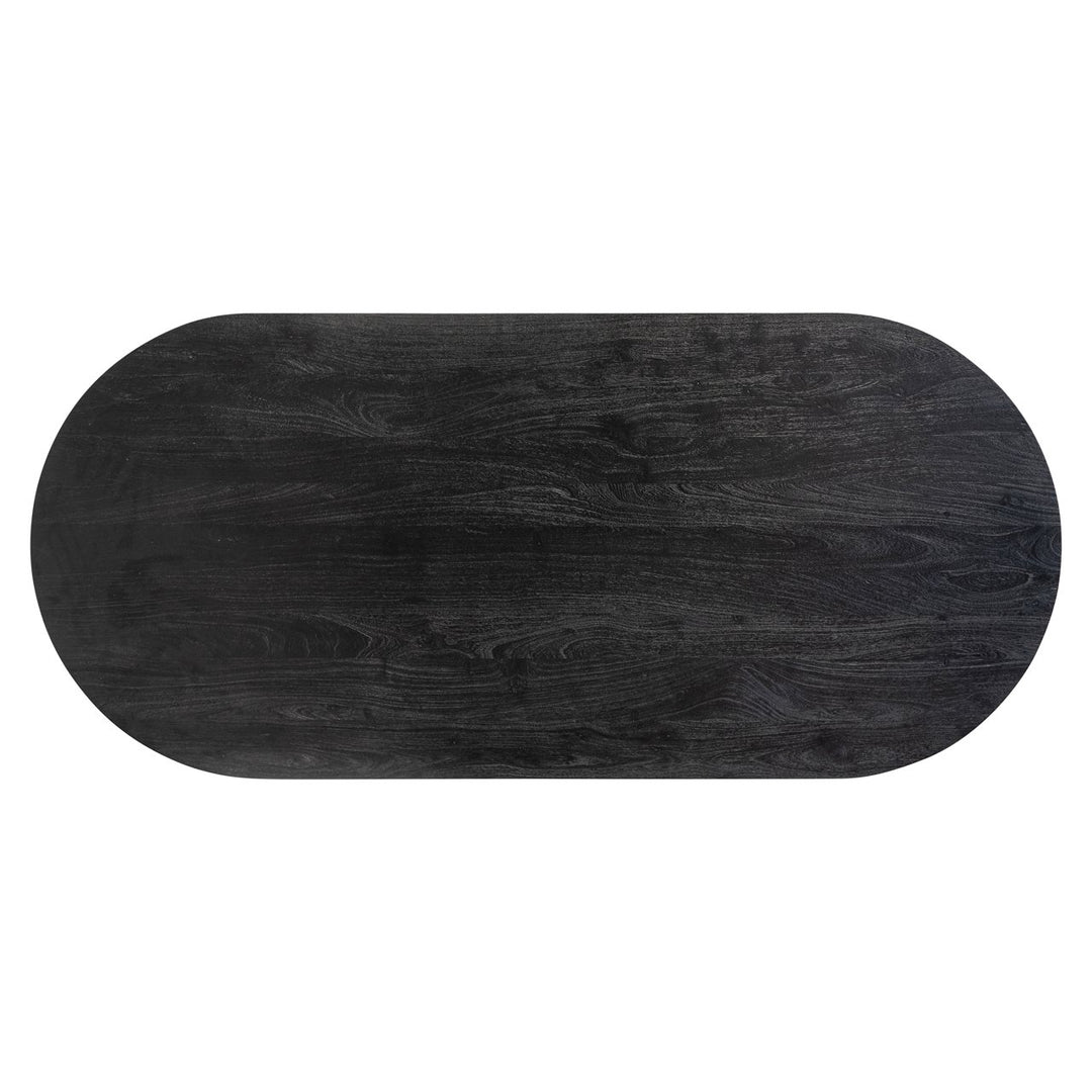 Eettafel Revelin black/gold 235
