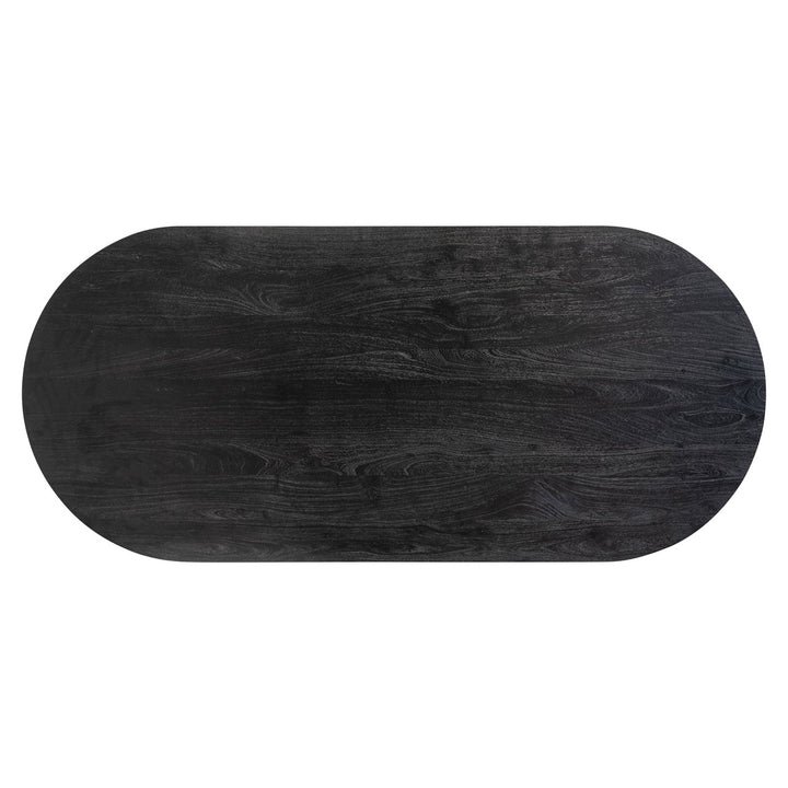 Eettafel Revelin black/gold 235