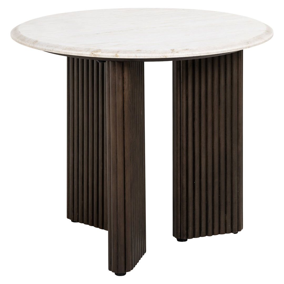 Bijzettafel Mayfield brown 55Ø