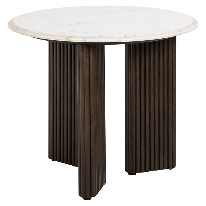 Bijzettafel Mayfield brown 55Ø